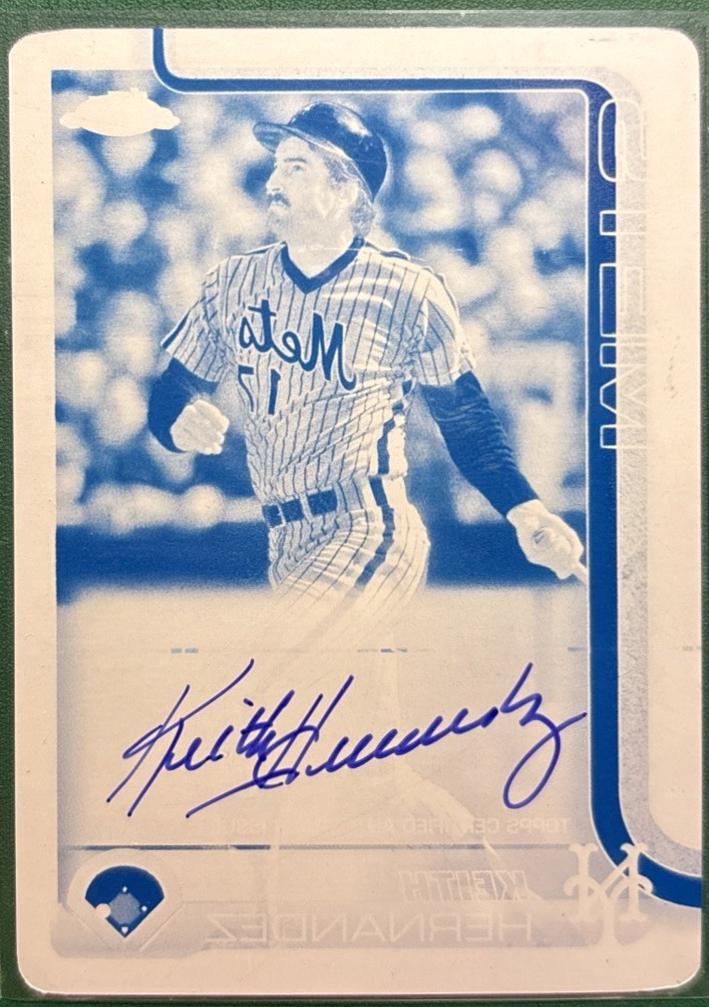 Keith Hernandez [Printing Plate] #CLA-KH