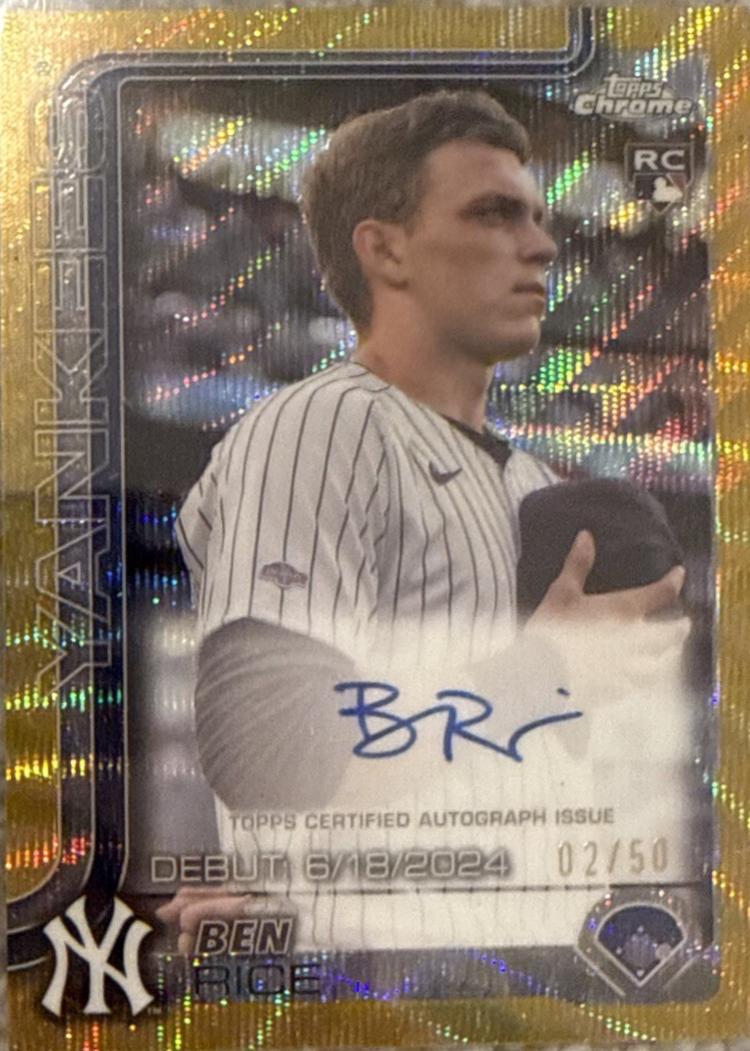 Ben Rice [Gold Refractor] #CRDA-BR