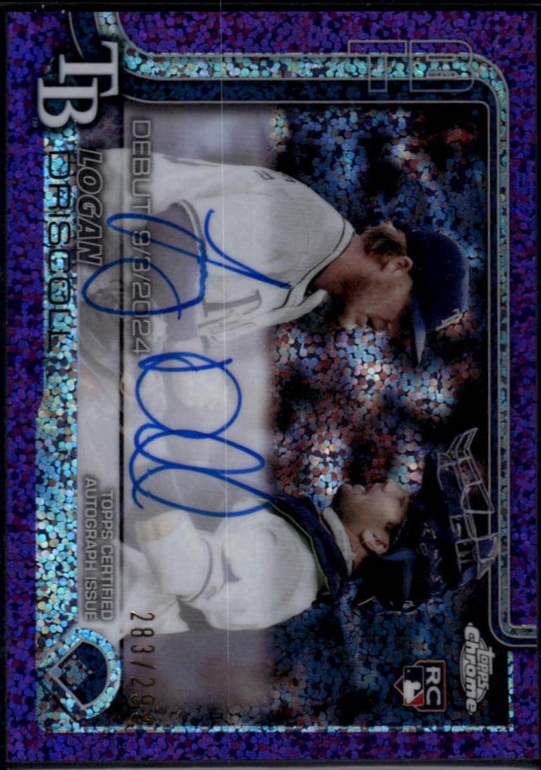 Logan Driscoll [Purple Speckle Refractor] #CRDA-LDR