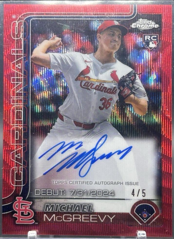 Michael McGreevy [Red Refractor] #CRDA-MM