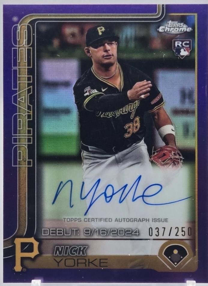 Nick Yorke [Purple Refractor] #CRDA-NY