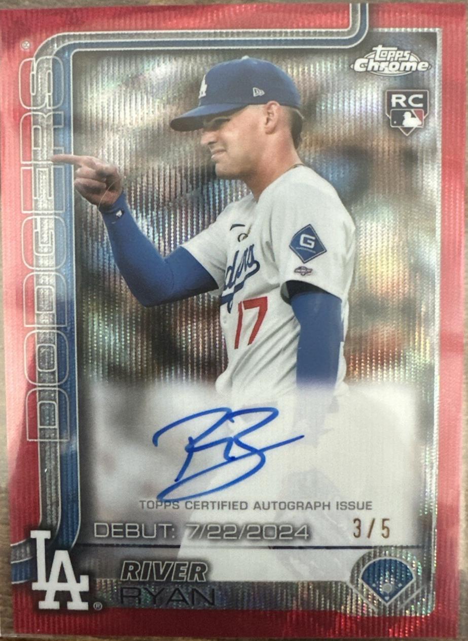 River Ryan [Red Wave Refractor] #CRDA-RR
