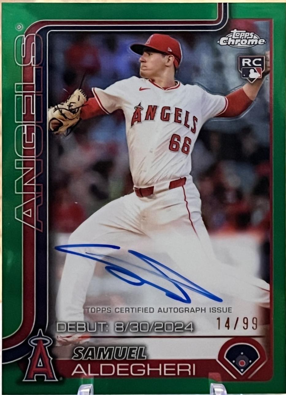 Samuel Aldegheri [Green Refractor] #CRDA-SA