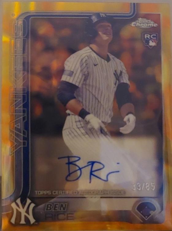 Ben Rice [Gold Orange] #RA-BR