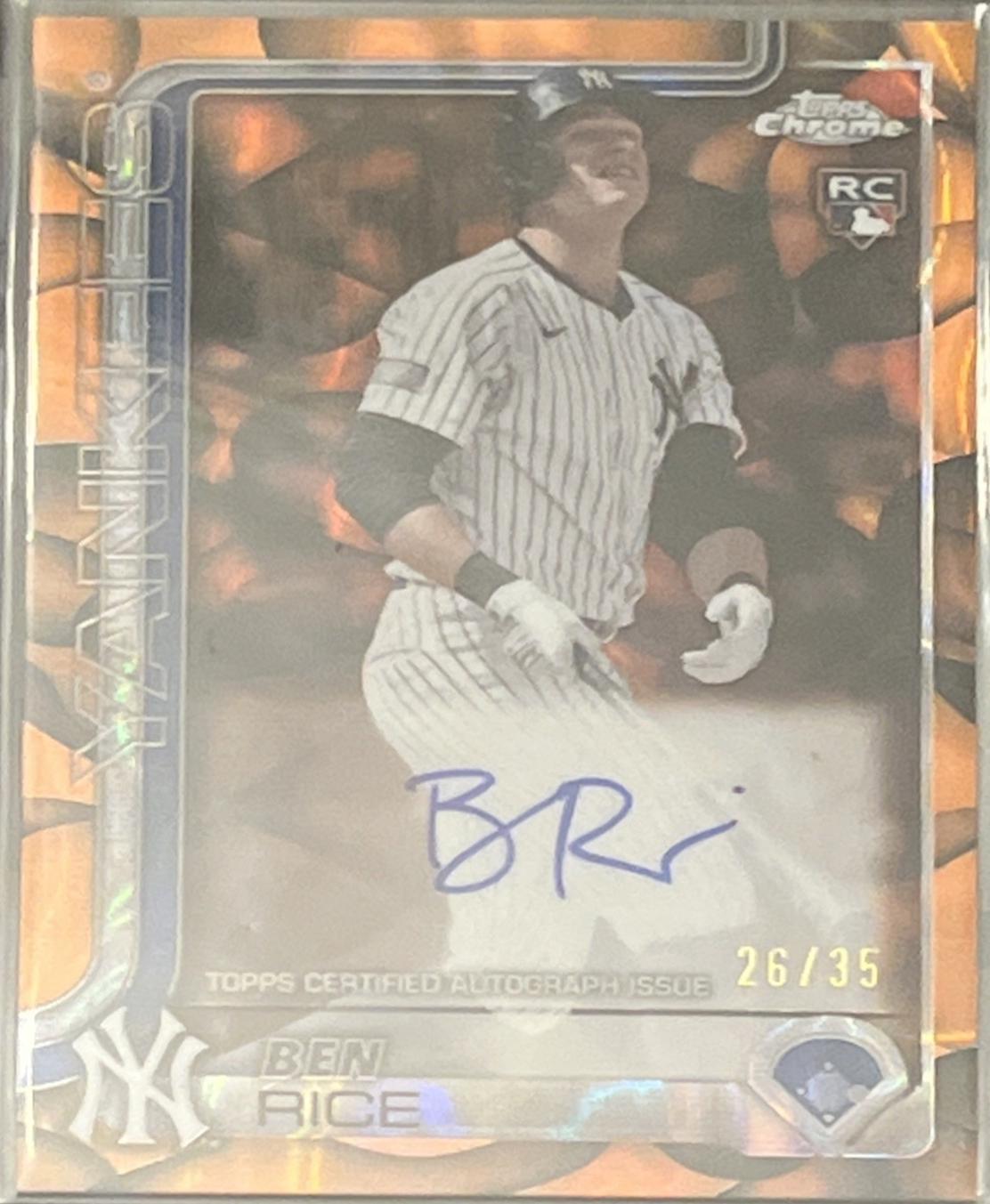 Ben Rice [Orange Black] #RA-BR