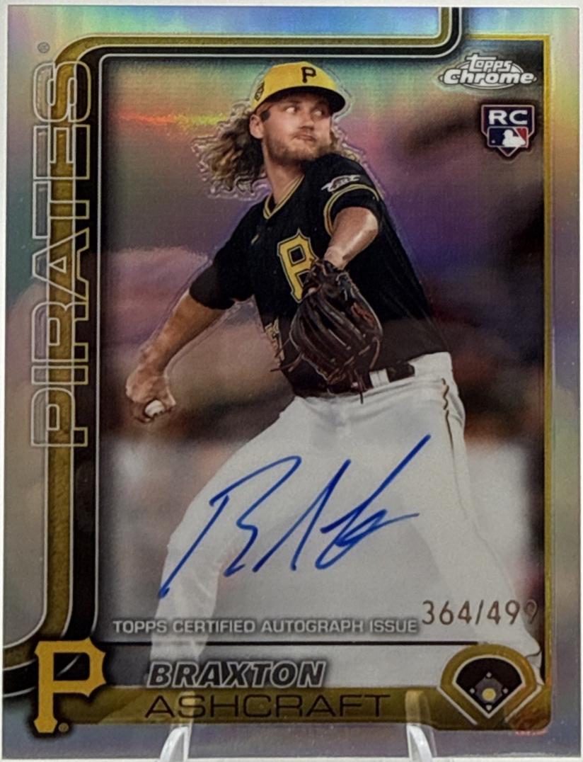 Braxton Ashcraft [Gold Orange] #RA-BA