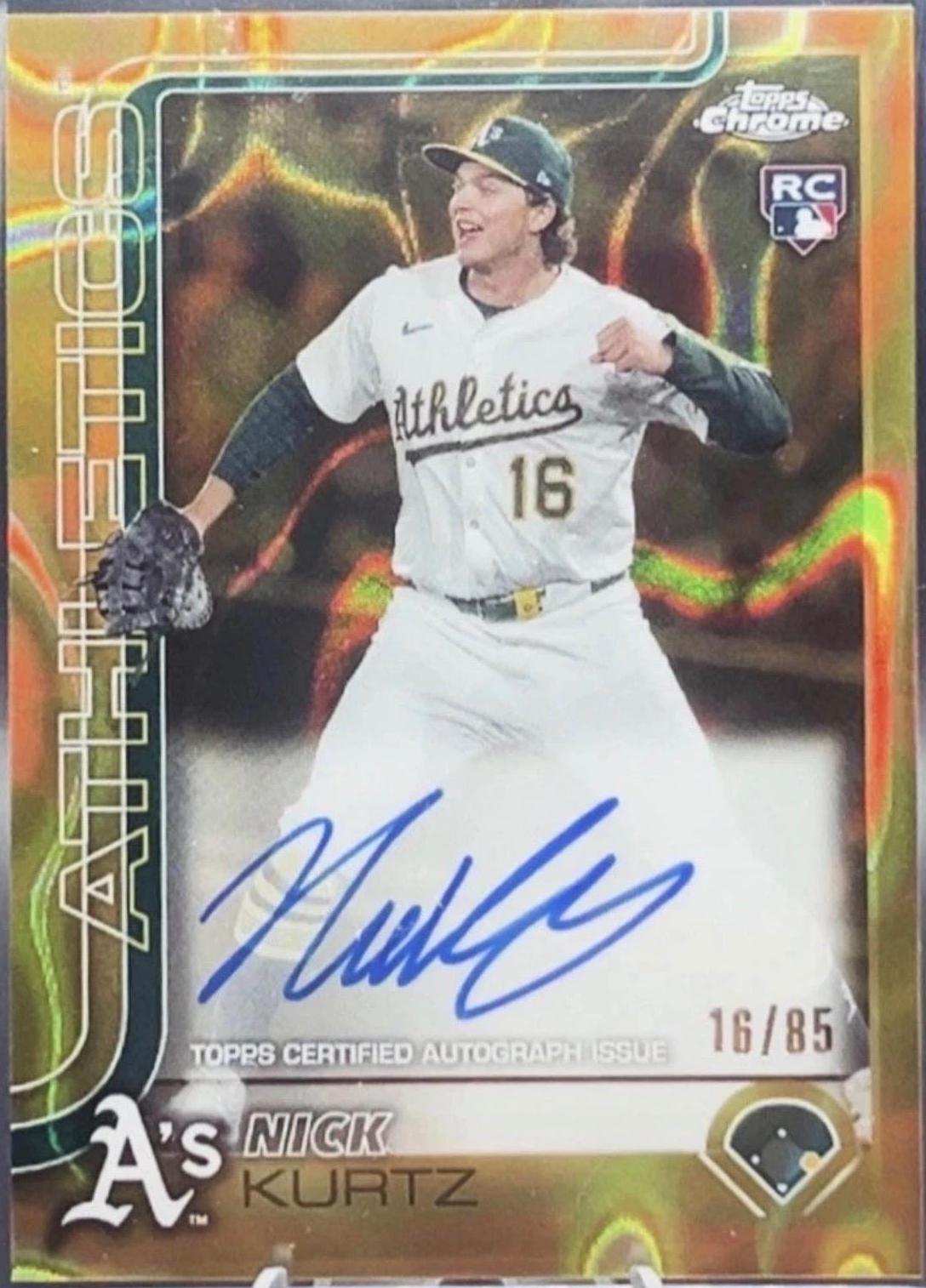 Nick Kurtz [Gold Orange] #RA-KU