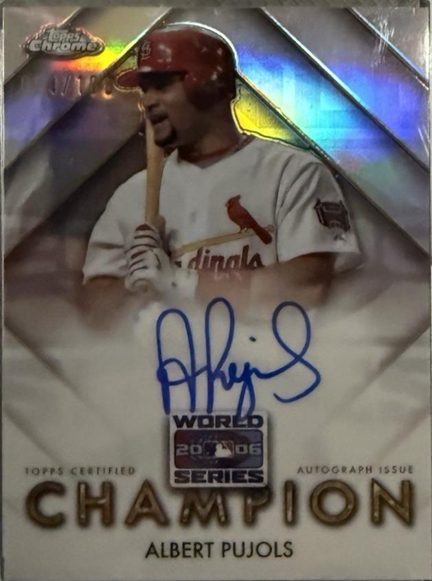 Albert Pujols #WSC-AP