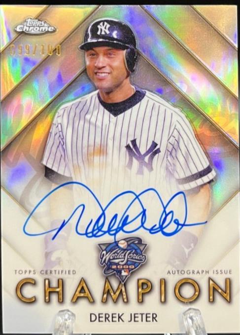 Derek Jeter #WSC-DJ
