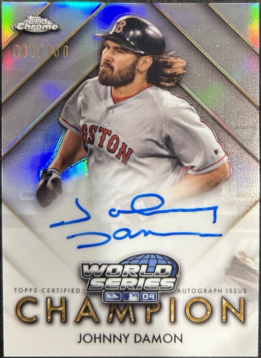 Johnny Damon #WSC-JD