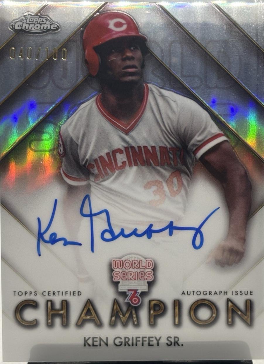 Ken Griffey Sr. #WSC-KG