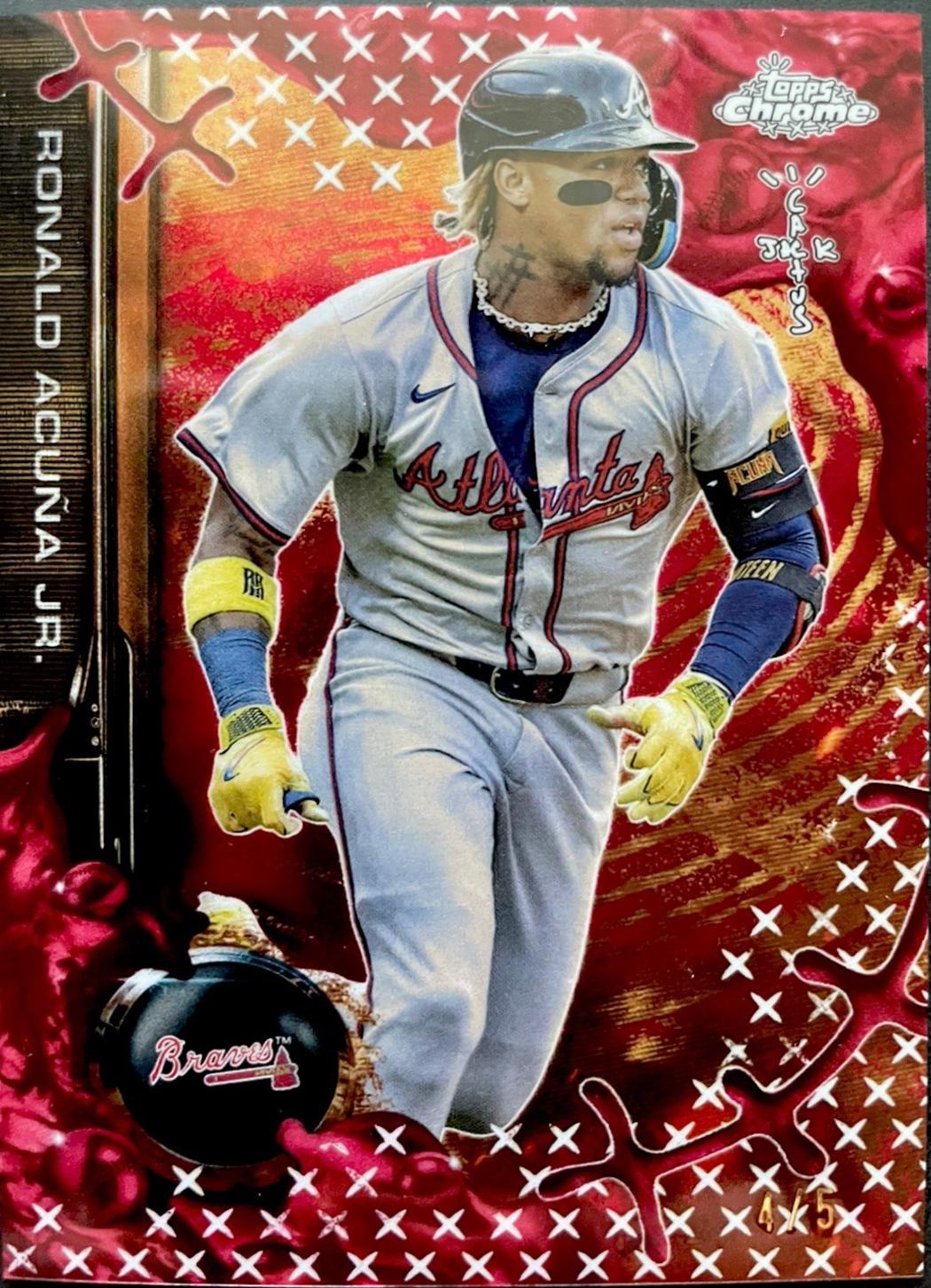 Ronald Acuna Jr [Red Refractor] #3
