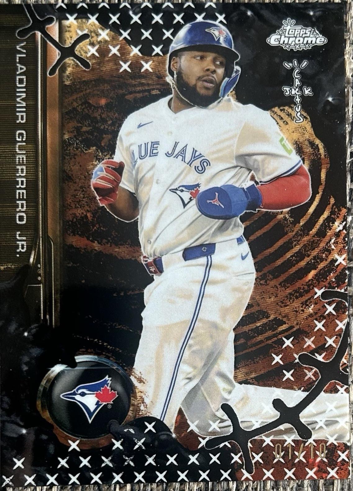 Vladimir Guerrero Jr [Black Refractor] #10