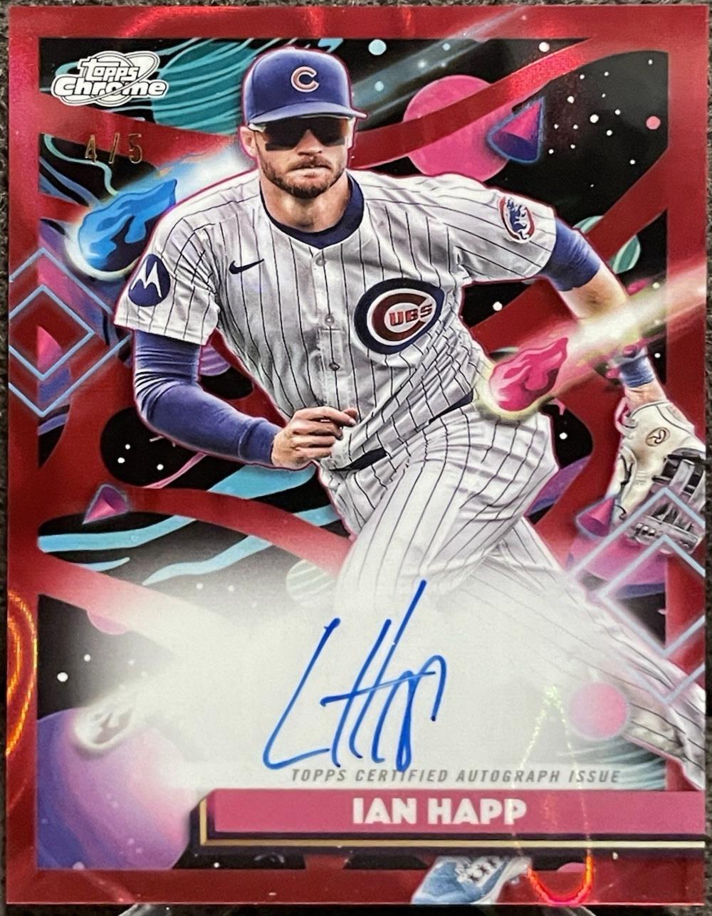 Ian Happ [Red Flare Refractor] #CCA-IH
