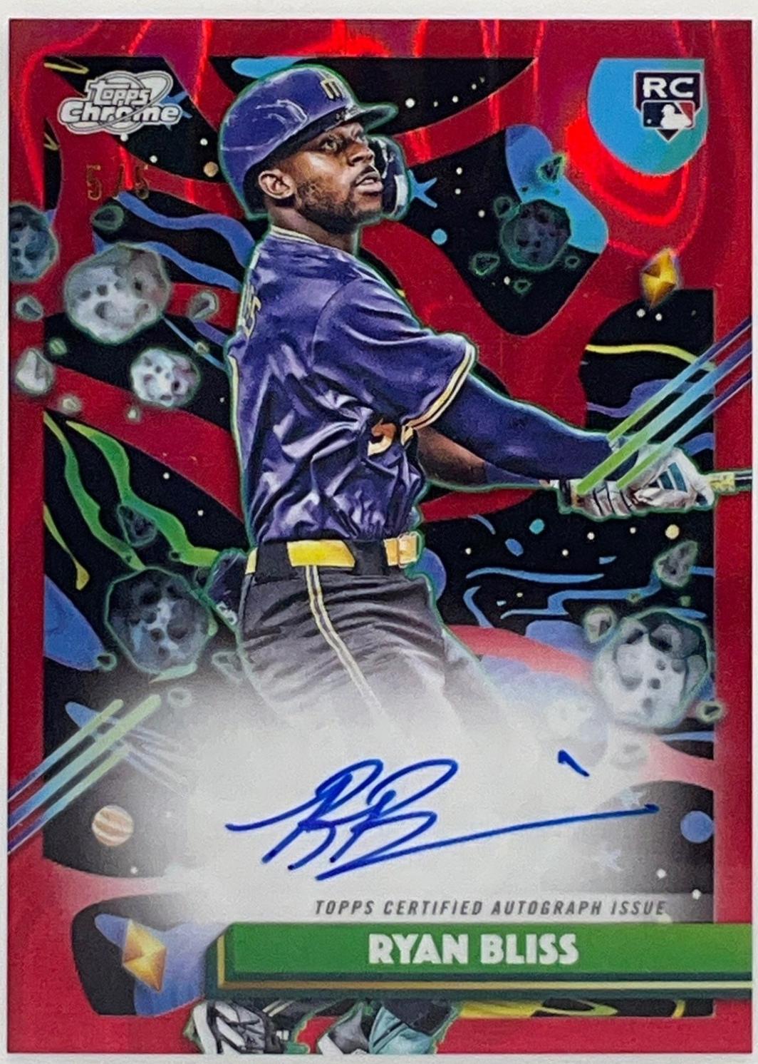 Ryan Bliss [Red Flare Refractor] #CCA-RB