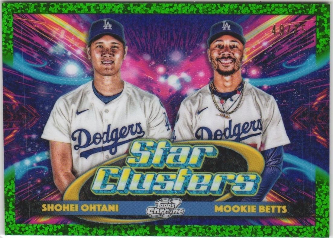Mookie Betts / Shohei Ohtani [Green] #DSC-4