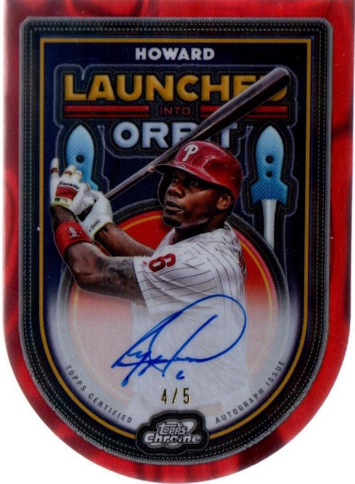Ryan Howard [Red] #LIOA-RH
