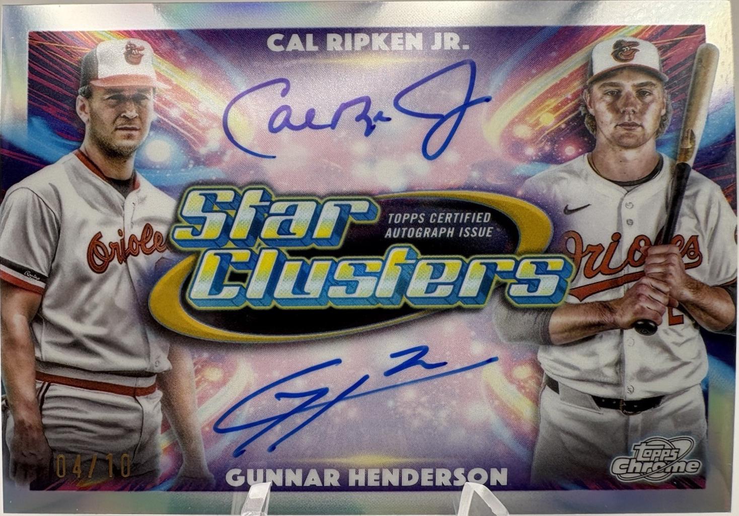 Cal Ripken Jr. / Gunnar Henderson #SCDA-RH