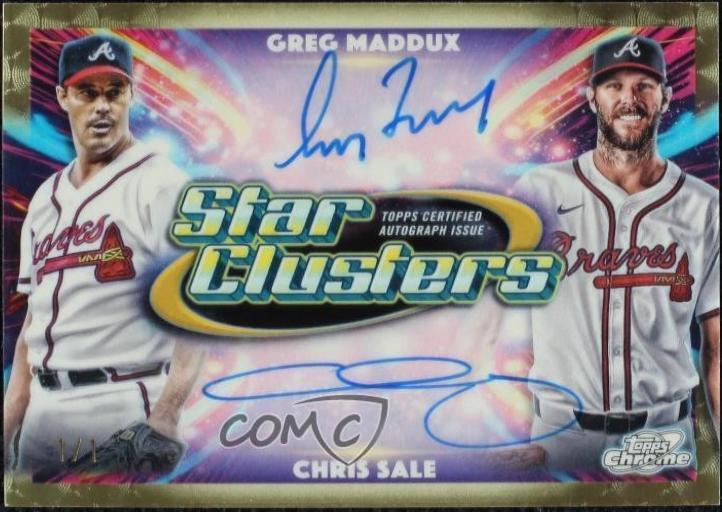 Greg Maddux / Chris Sale [Superfractor] #SCDA-MS