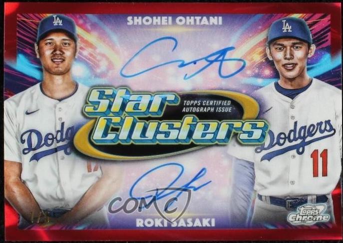 Roki Sasaki / Shohei Ohtani [Red Flare] #SCDA-OS