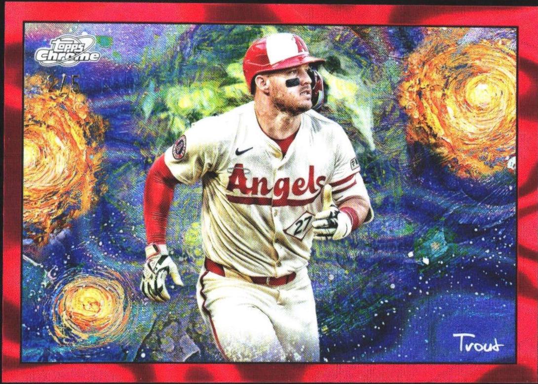 Mike Trout [Flare] #STN-18