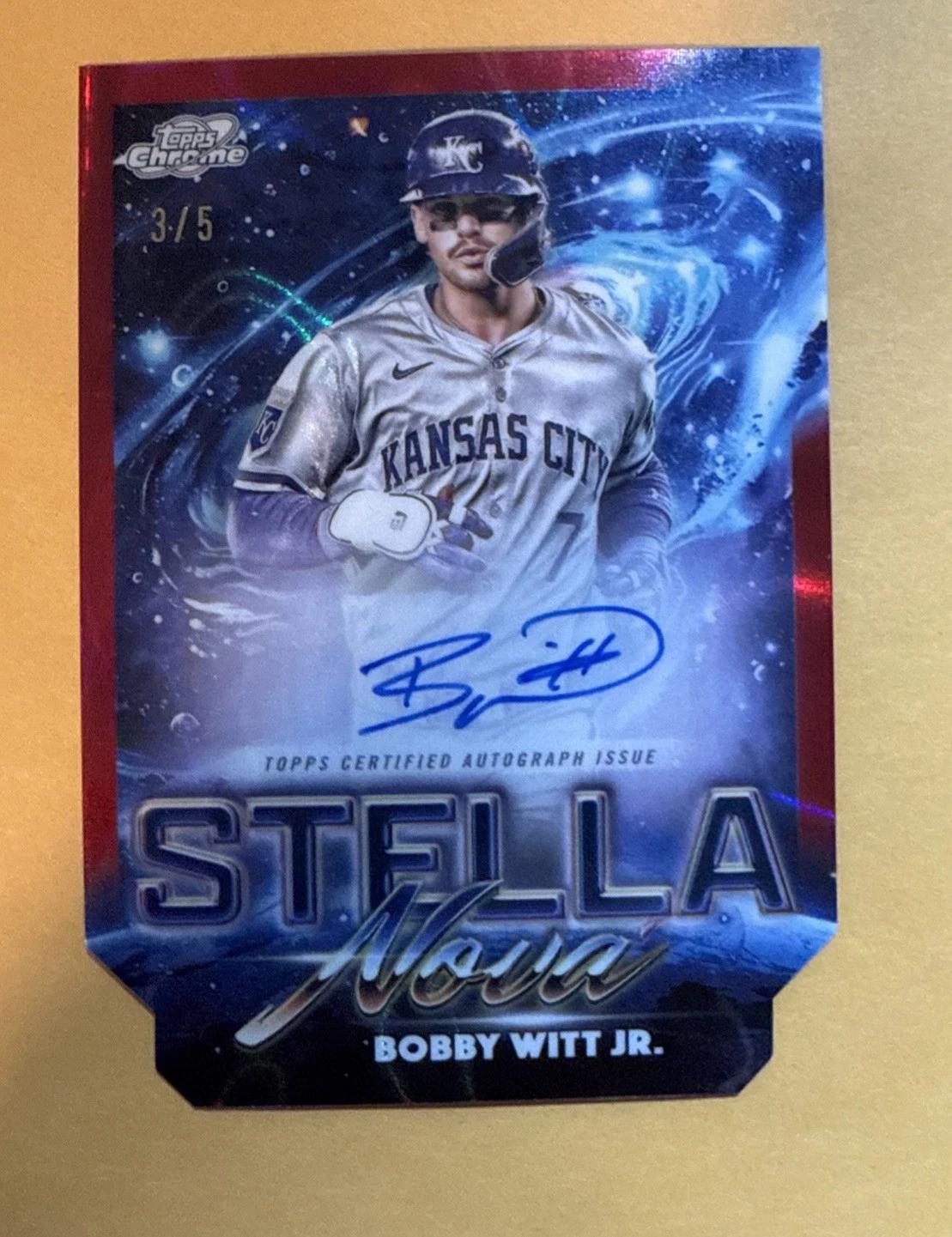 Bobby Witt Jr. [Red] #SNA-BW