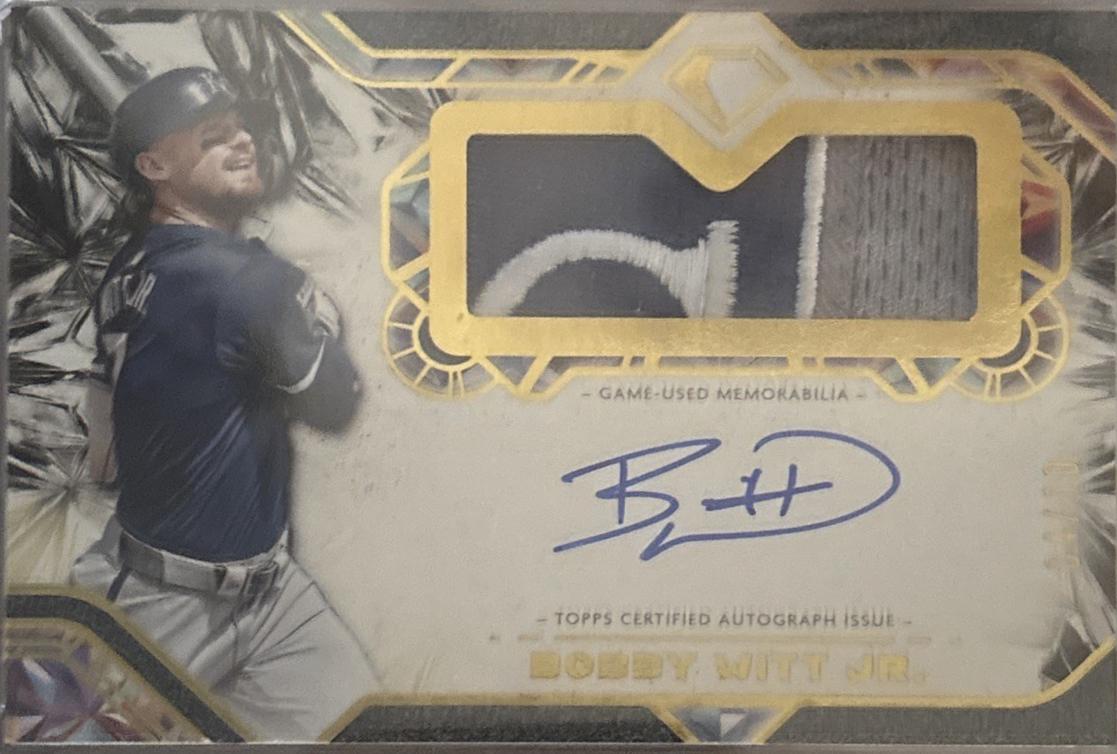 Bobby Witt Jr. [Black] #AJP-BWJ