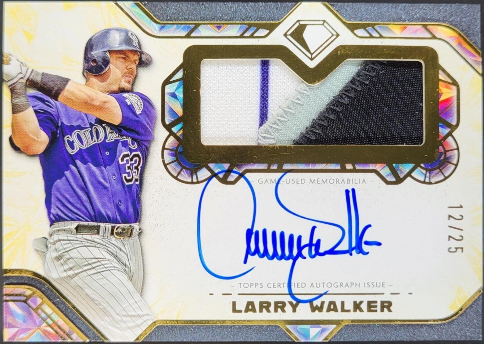 Larry Walker #AJP-LW