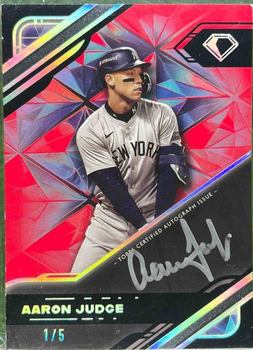 Aaron Judge [Silver Ink Red] #BPA-AJ