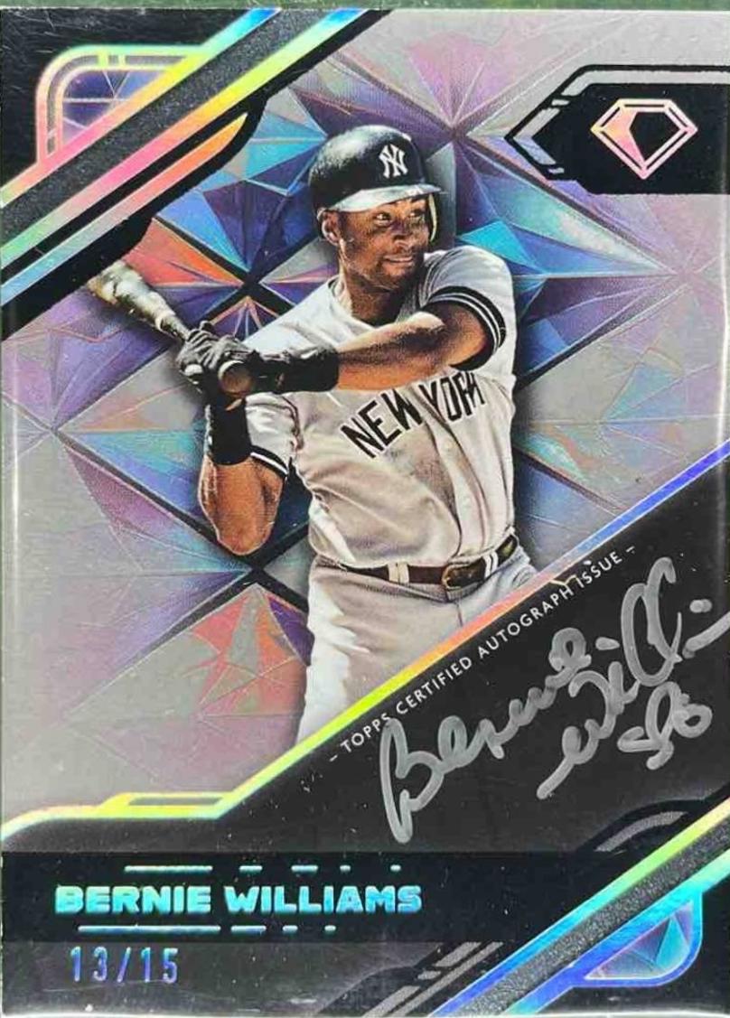 Bernie Williams [Silver Ink] #BPA-BW