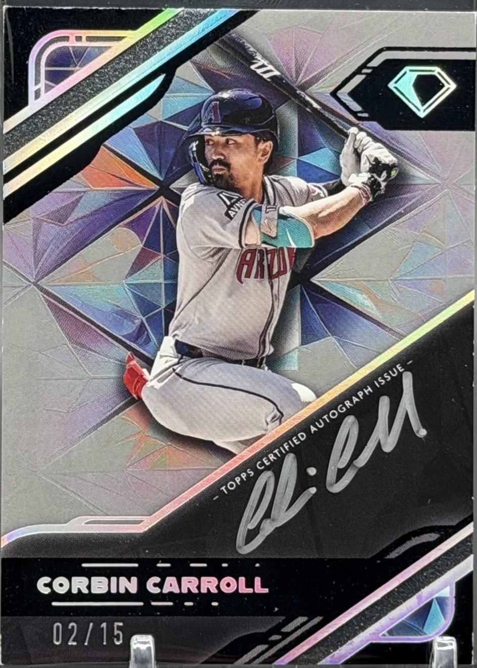 Corbin Carroll [Silver Ink] #BPA-CC