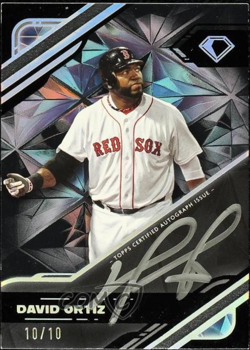 David Ortiz [Silver Ink Black] #BPA-DO