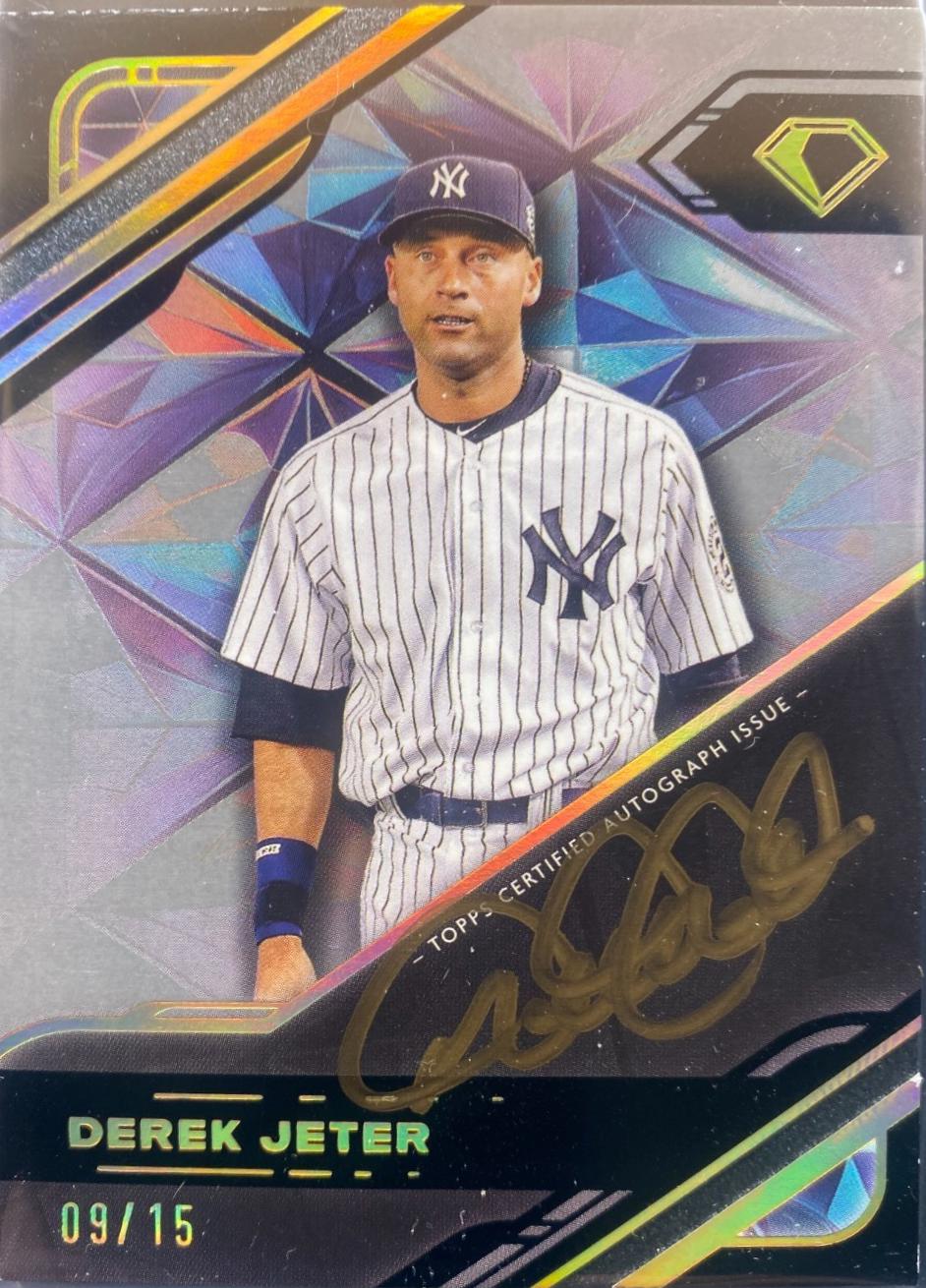 Derek Jeter [Gold Ink Gold] #BPA-DJ