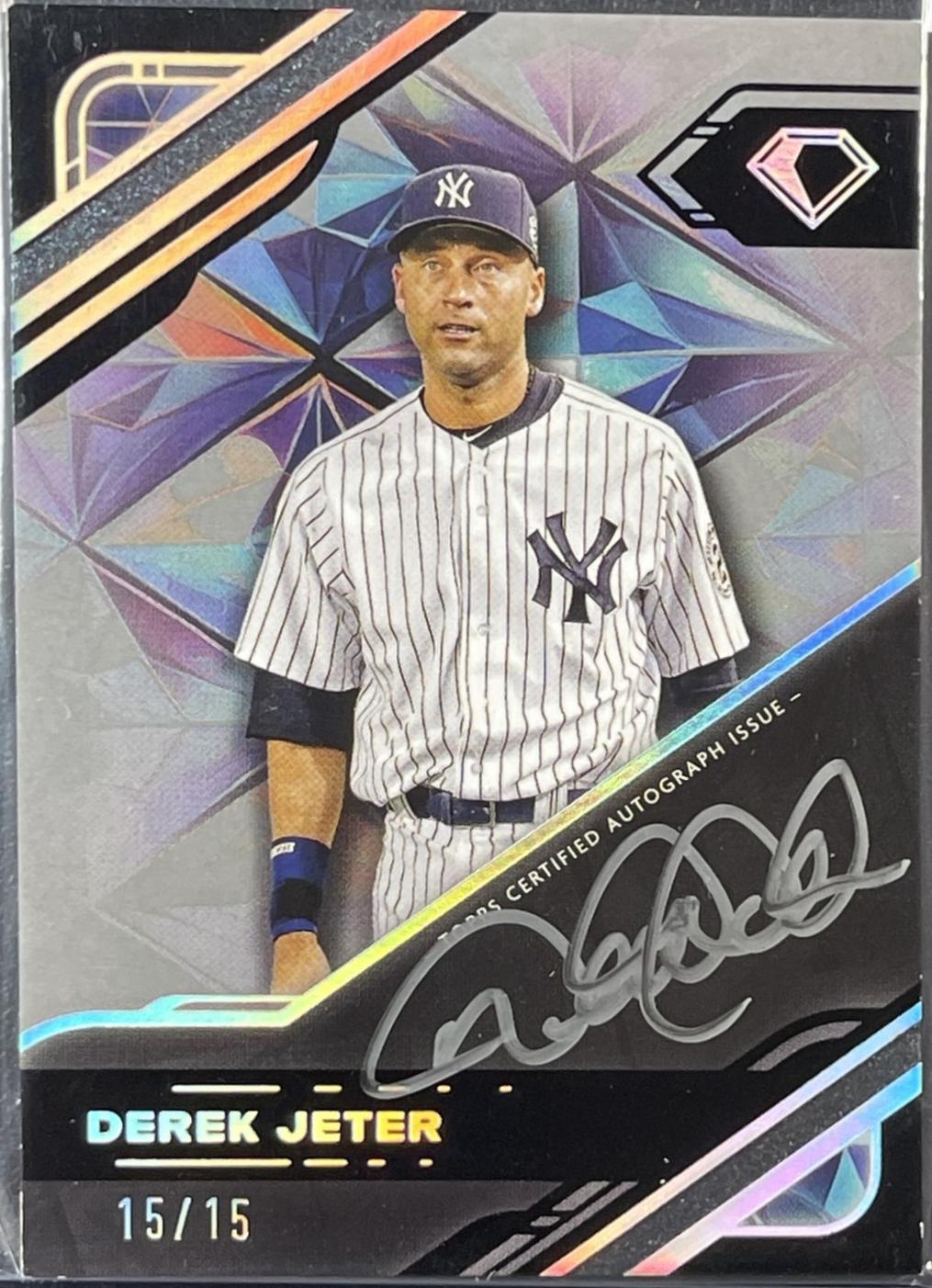 Derek Jeter [Silver Ink] #BPA-DJ