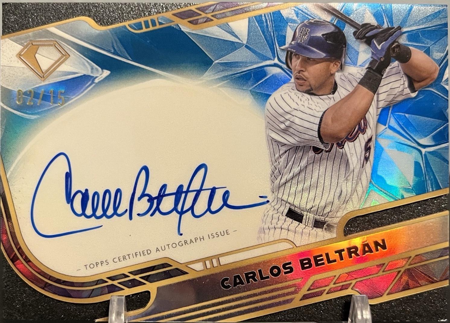 Carlos Beltran [Blue Refractor] #ACC-CB