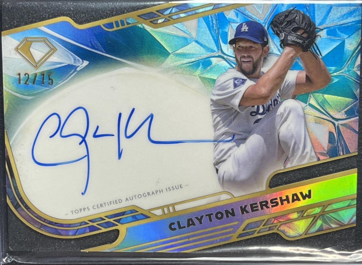Clayton Kershaw [Blue Refractor] #ACC-CK