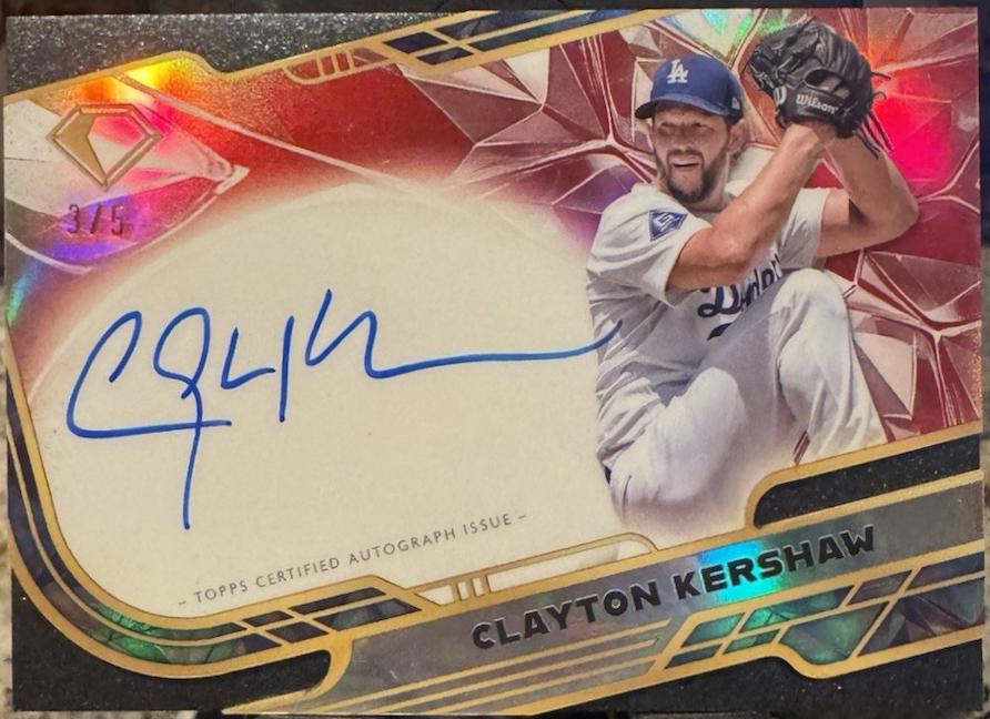 Clayton Kershaw [Red Refractor] #ACC-CK