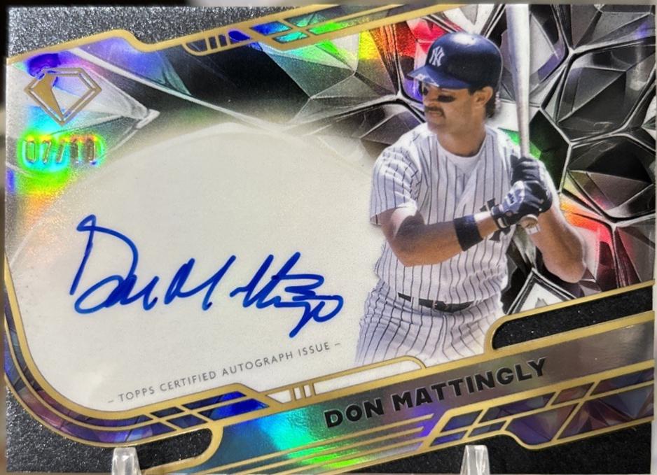 Don Mattingly [Black Refractor] #ACC-DMA
