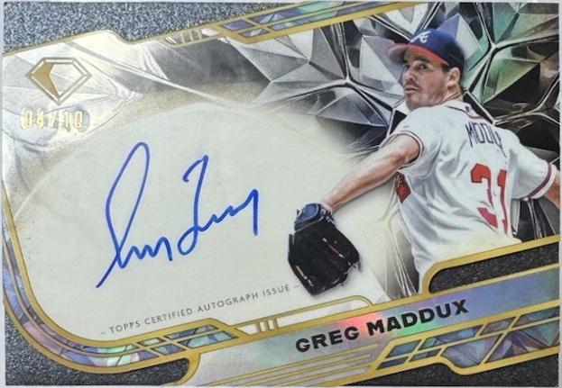 Greg Maddux [Black Refractor] #ACC-GM