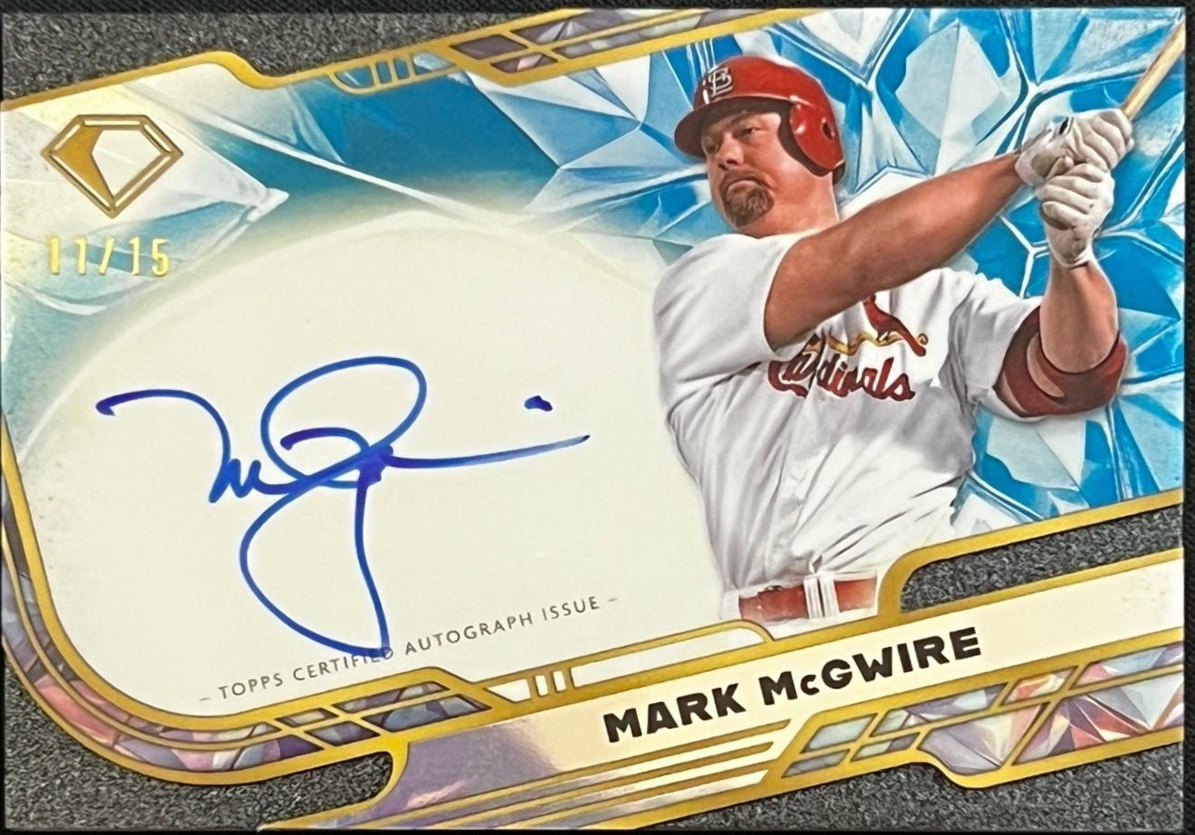 Mark McGwire [Blue Refractor] #ACC-MMC