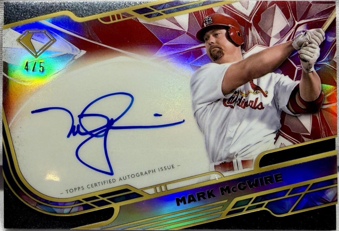 Mark McGwire [Red Refractor] #ACC-MMC