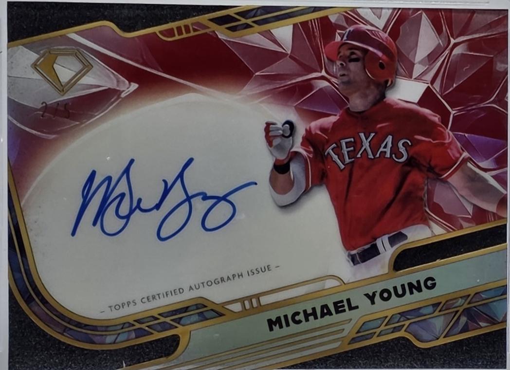 Michael Young [Red Refractor] #ACC-MY