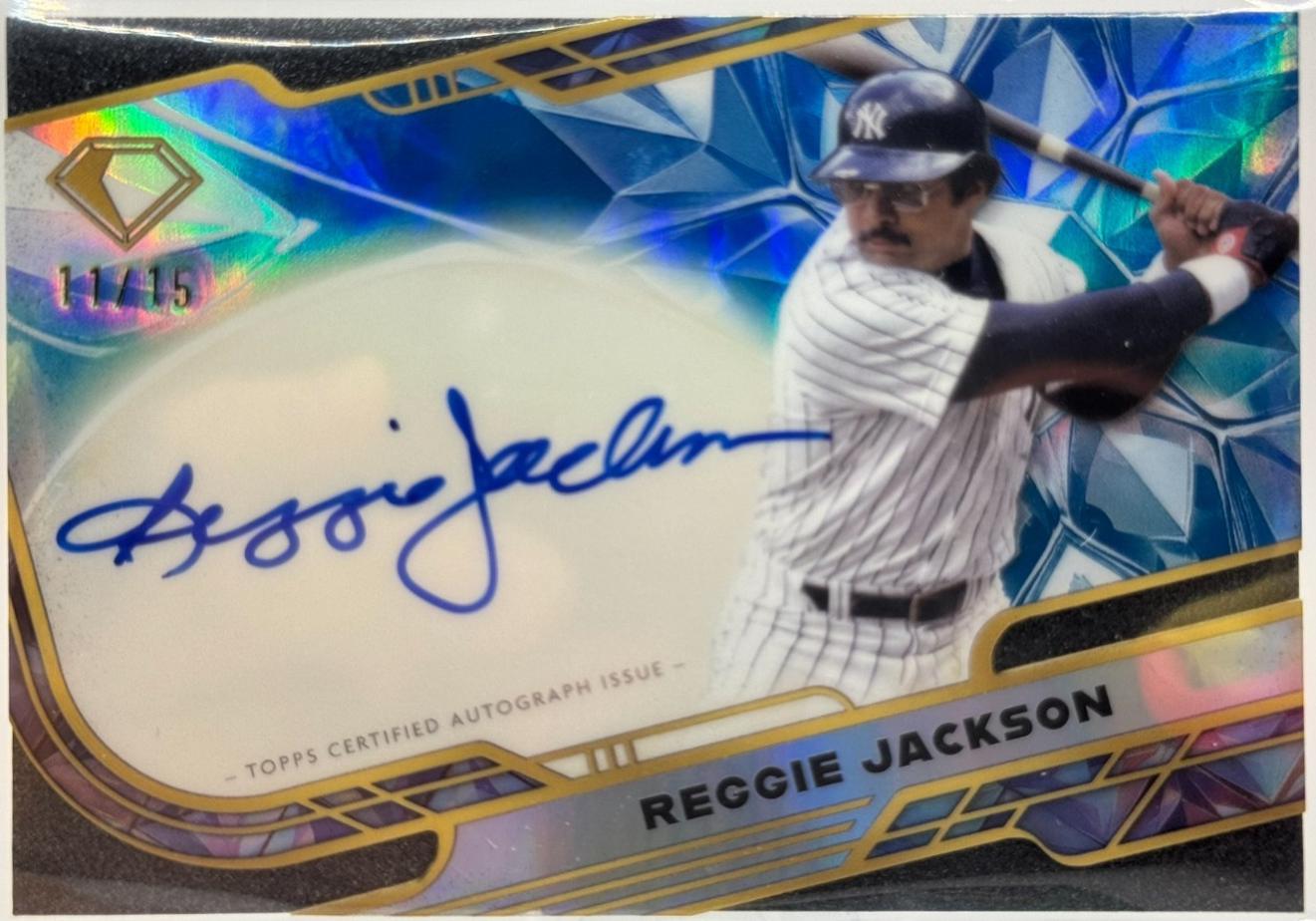 Reggie Jackson [Blue Refractor] #ACC-RJA