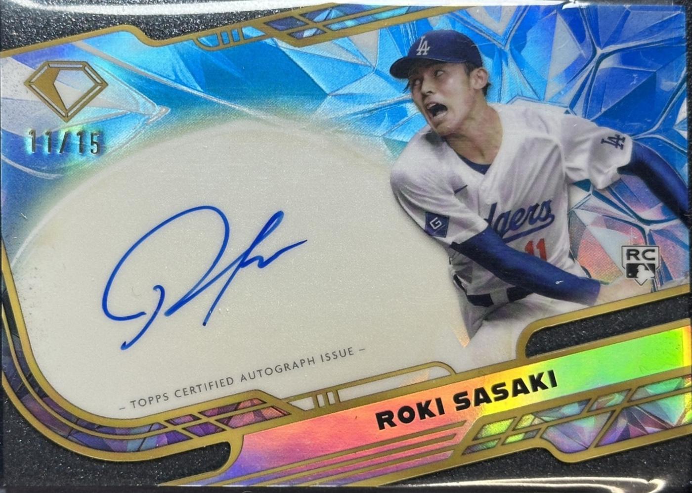 Roki Sasaki [Blue Refractor] #ACC-RSA