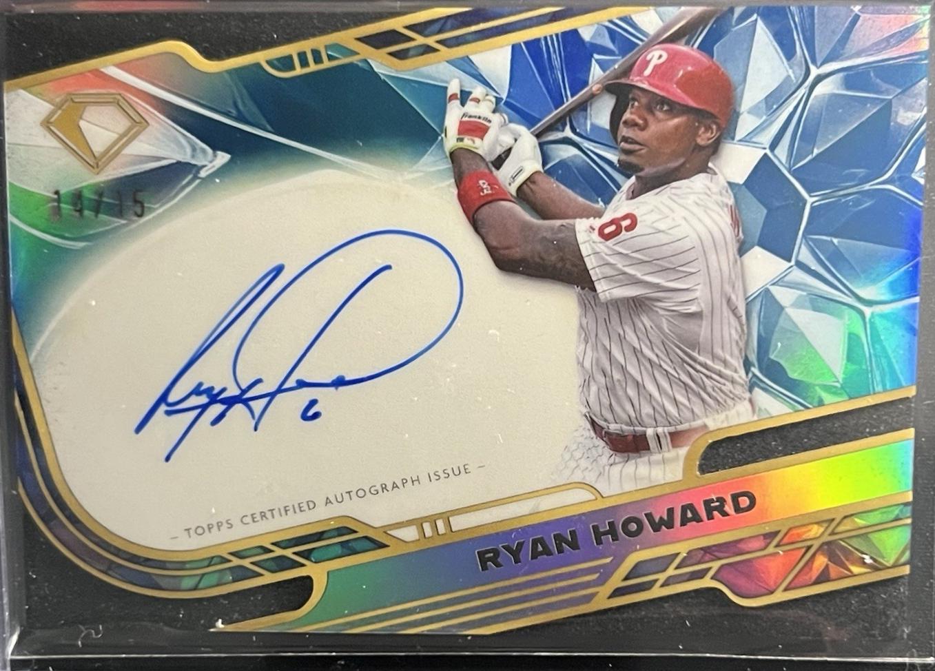 Ryan Howard [Blue Refractor] #ACC-HOW