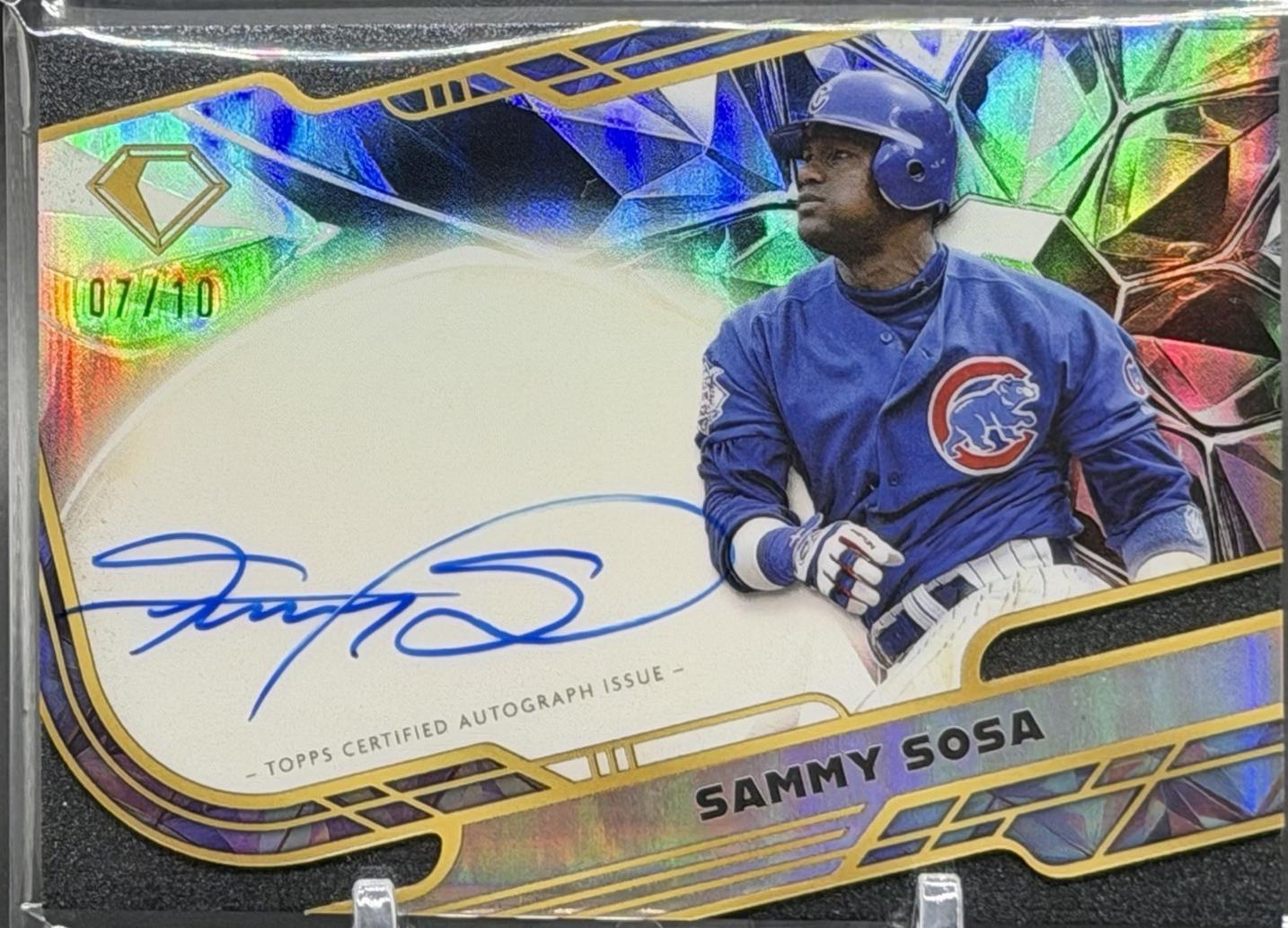 Sammy Sosa [Black Refractor] #ACC-SS