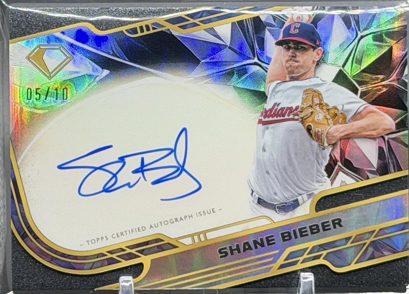 Shane Bieber [Black Refractor] #ACC-SB