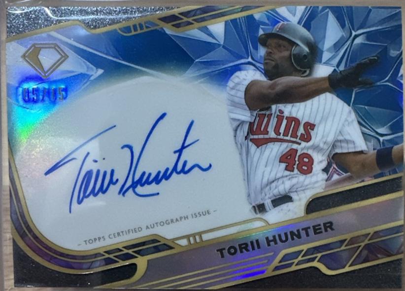 Torii Hunter [Blue Refractor] #ACC-TH
