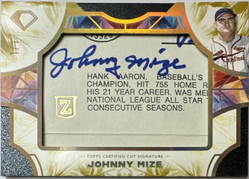 Johnny Mize #CS-JM