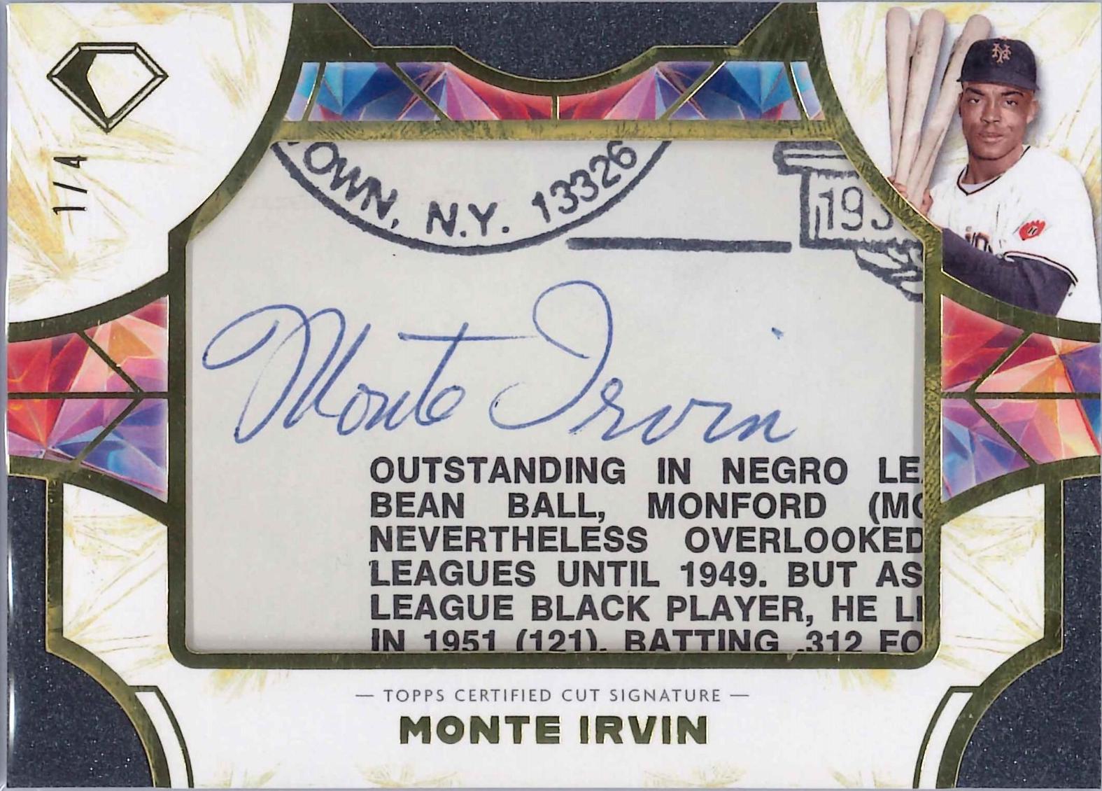 Monte Irvin #CS-MI
